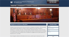 Desktop Screenshot of abogadodeheridaspersonales.net